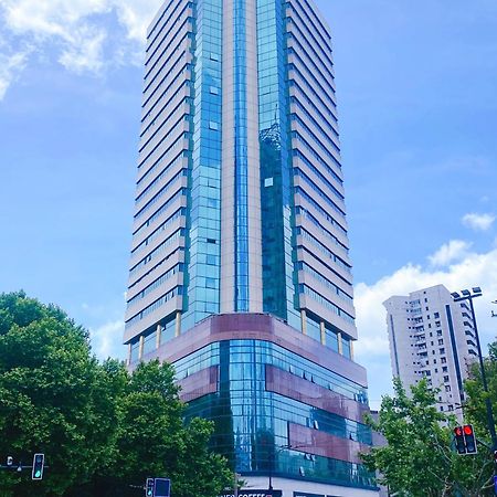 Lemon Hotel - Metro Line 1 Line 7 Changshu Road 200 Meters Шанхай Екстериор снимка