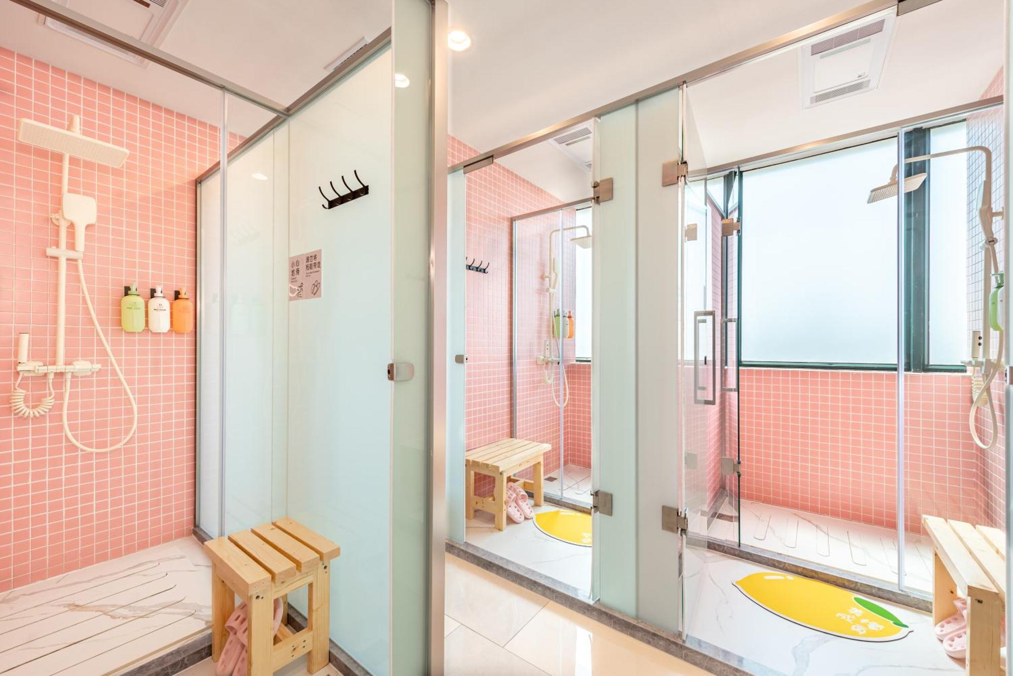 Lemon Hotel - Metro Line 1 Line 7 Changshu Road 200 Meters Шанхай Екстериор снимка